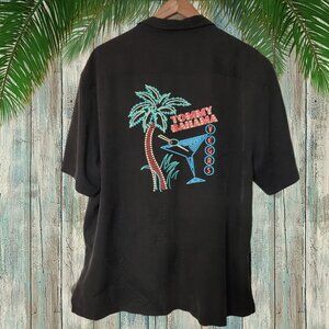 Tommy Bahama Martini "Vegas" Camp Shirt Men's Size 2XLT